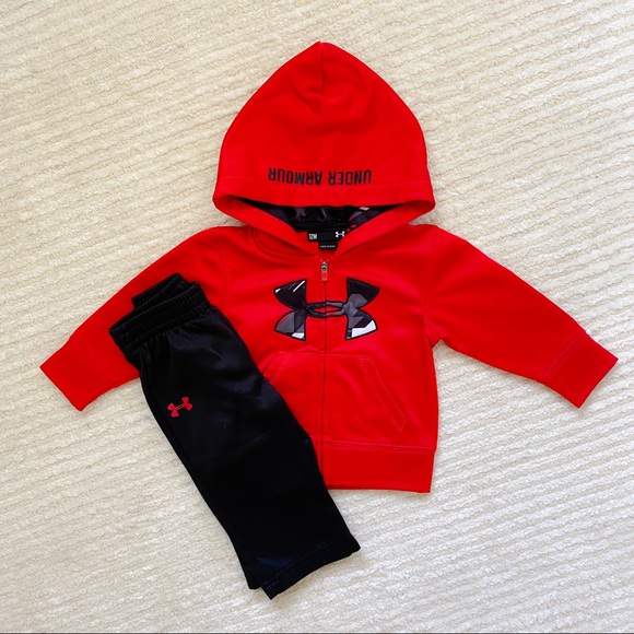 infant under armour tracksuit